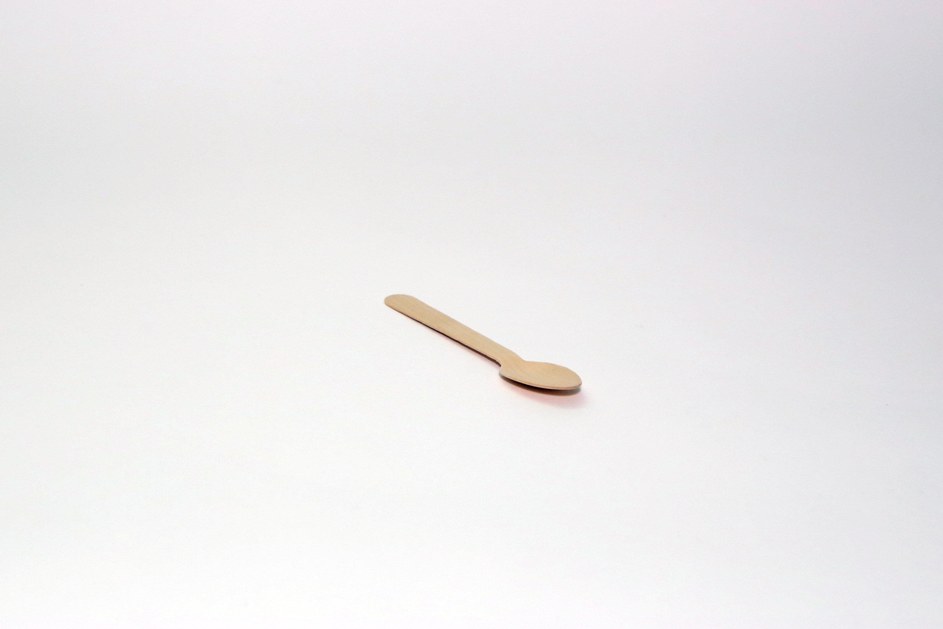 Wooden Spoons 160mm (50 bags x 100 pcs)